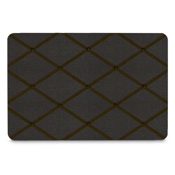 60"x36" 2-Door Enclosed Outdoor Letterboard, Black Felt/Bronze